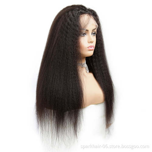 Wholesale Human Hair Wigs Unprocessed 100% Raw Mink Virgin Hair Brazilian Cuticle Aligned Human Hair Wig Vendors Guangzhou
